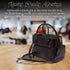Black Croc Drink Purse Insulated with Bladder Bag